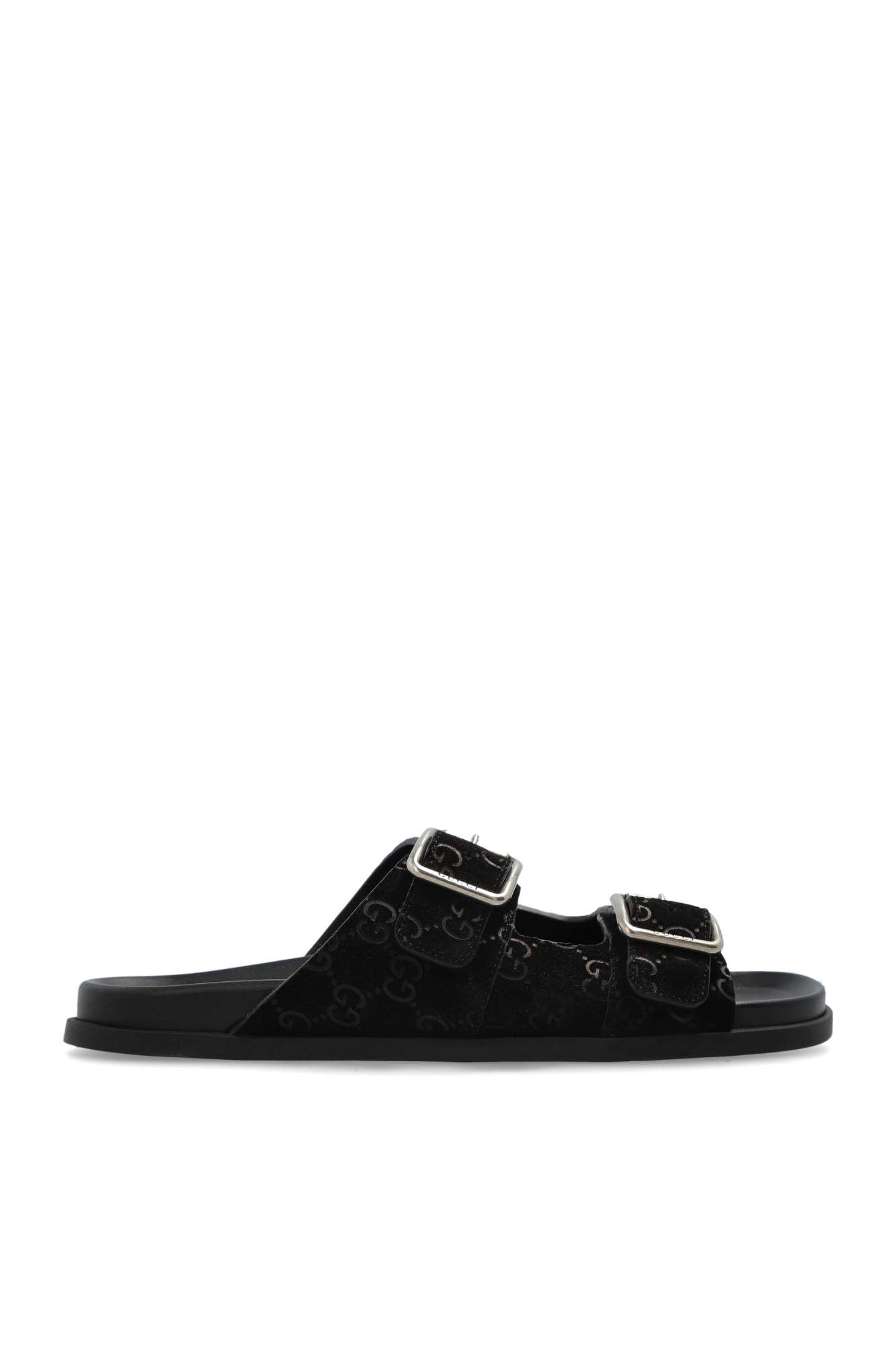 サンダル Gucci Black Suede Slippers Black Suede slippers Gucci - Vitkac AS